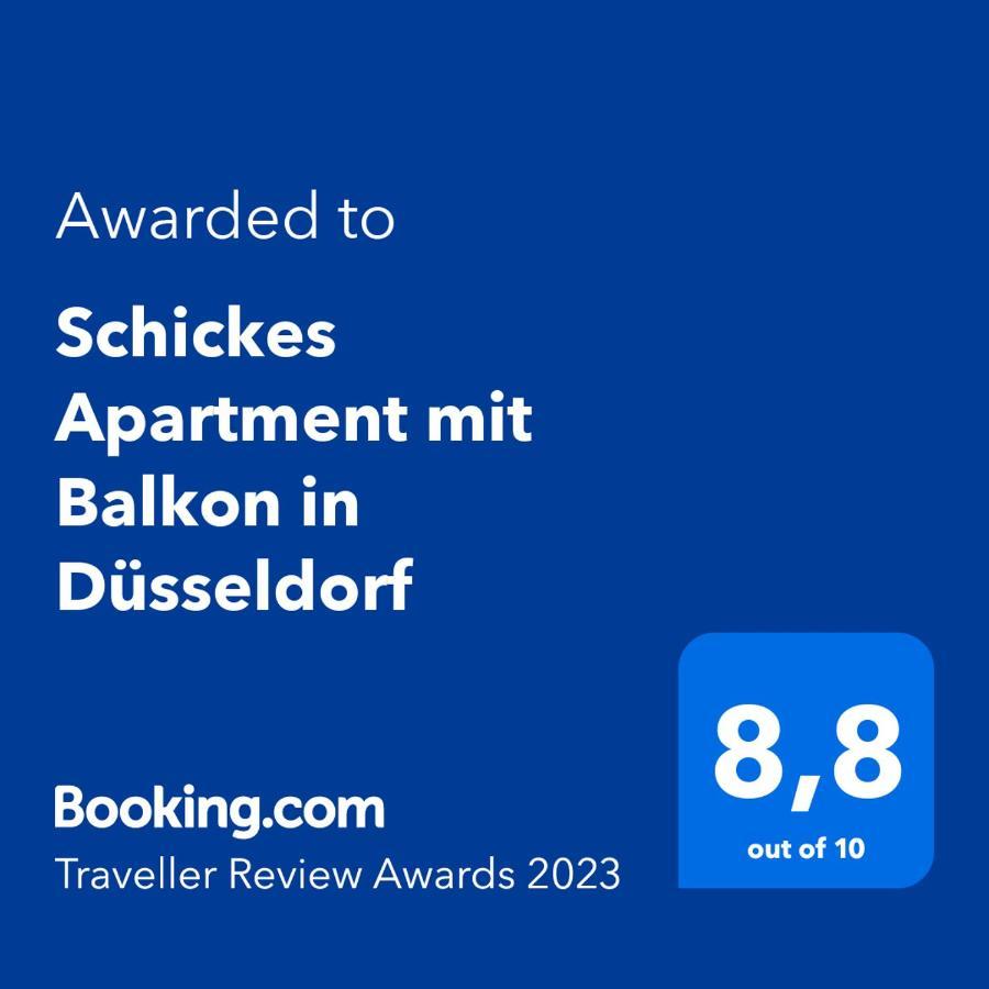 Schickes Apartment Mit Balkon In Düsseldorf Extérieur photo